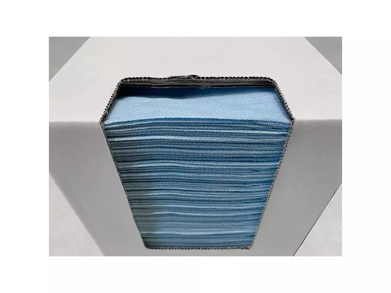 FMCP Blue Tex poetsdoeken non-woven 42x36 cm blauw
