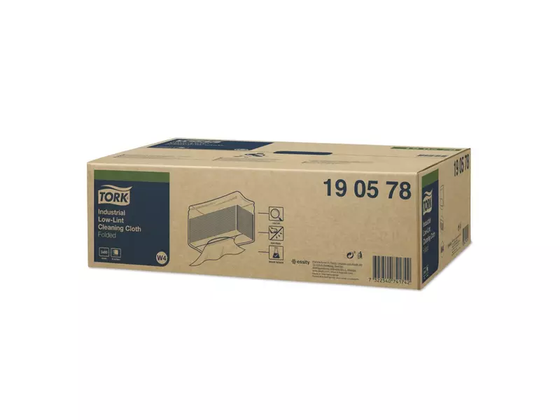 Tork reinigingsdoeken Industrial Low-Lint non-woven W4 blauw
