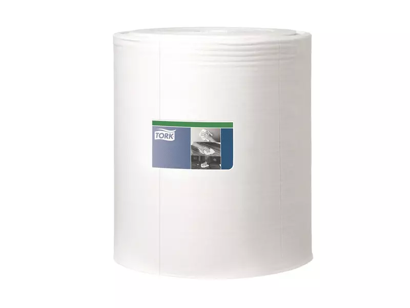 Tork poetsdoekrol Cleaning Rol W1 wit