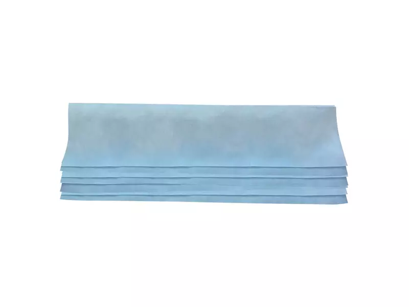 Euro Products Toptex Aqua Blue poetsdoeken 42x40 cm blauw<linebreak>