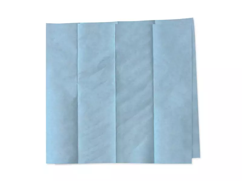 Euro Products Toptex Aqua Blue poetsdoeken 42x40 cm blauw<linebreak>