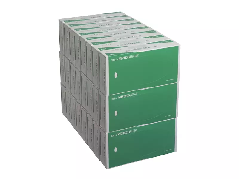 Kimberly-Clark Kimtech Science 7557 poetsdoeken 205x200 mm wit