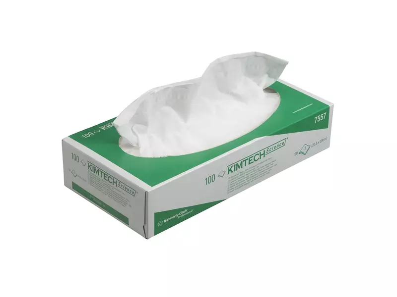 Kimberly-Clark Kimtech Science 7557 poetsdoeken 205x200 mm wit