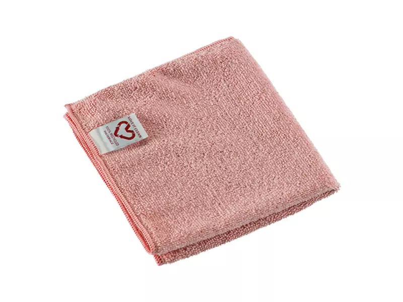 Vileda Professional r-MicroTuff Swift microvezeldoek 35x38 cm rood