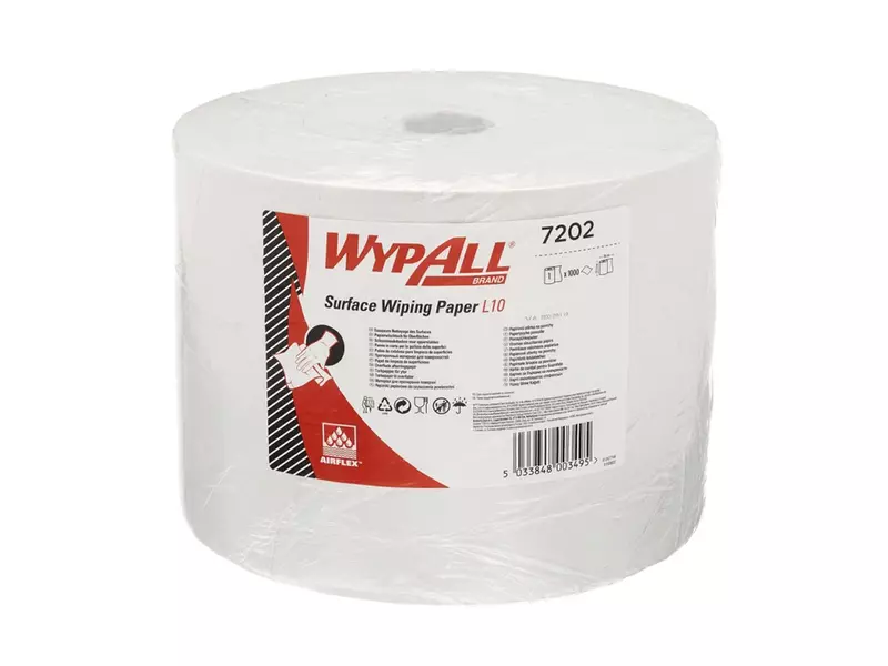 Kimberly-Clark WypAll 7202 poetsdoekrol L10 380x235 mm wit