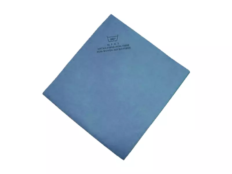 Microvezeldoek 40x38 cm blauw
