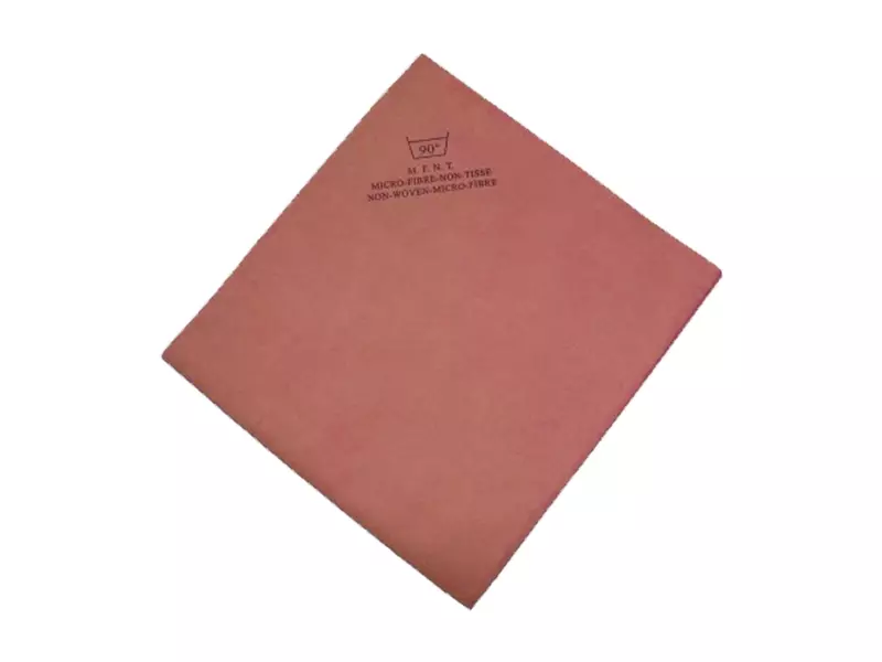Microvezeldoek 40x38 cm rood
