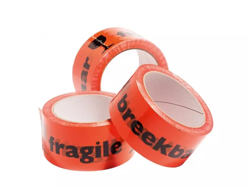 Tape PP hotmelt 50 mm x 66 m BREEKBAAR oranje