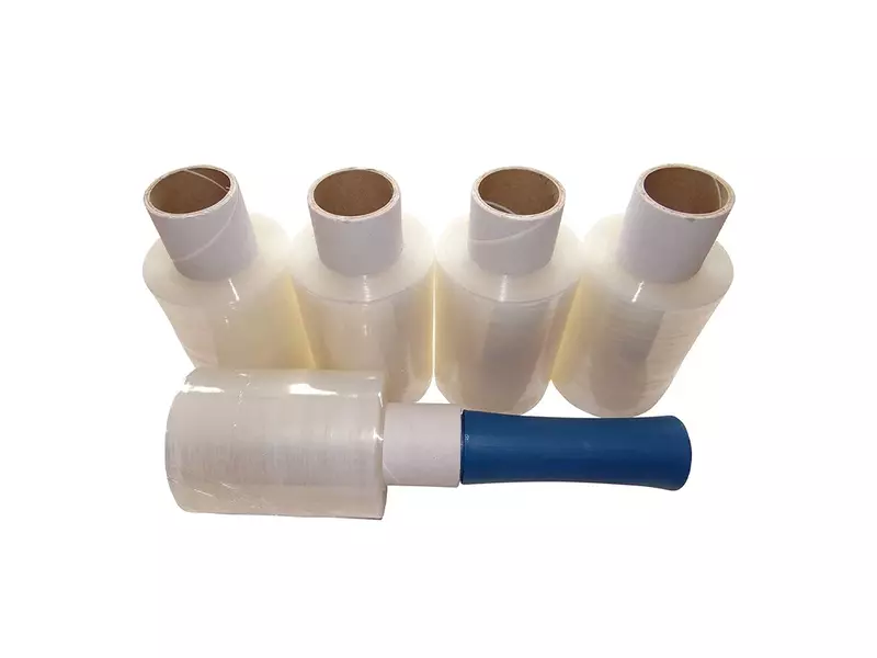 Stretchfolie dispenser mini blauw