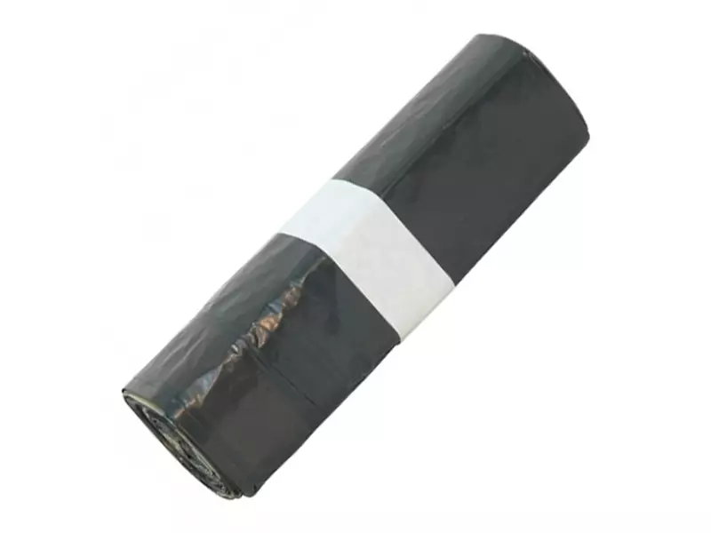 Afvalzak LDPE 80x110 cm T80 zwart