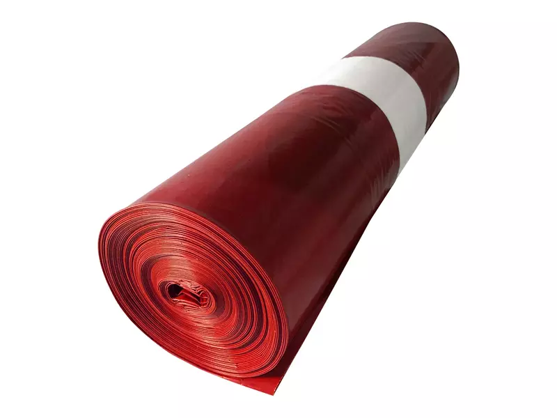 Afvalzakken rood LDPE gerecycled T70 65/25x140 cm