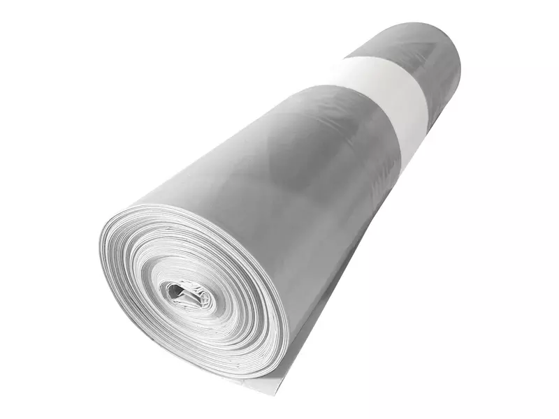 Afvalzakken transparant LDPE gerecycled T70 65/25x140 cm
