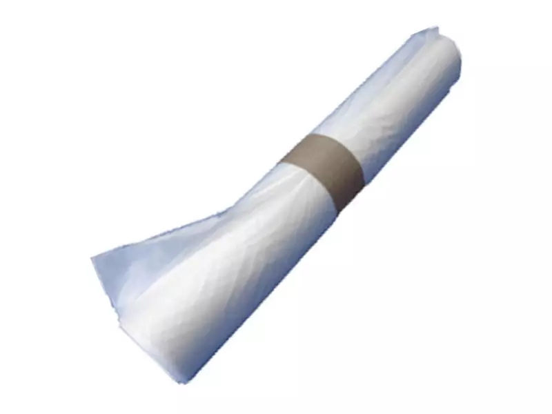 Afvalzak LDPE 130x210 cm T35 transparant