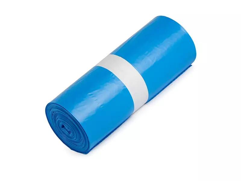 Afvalzakken blauw HDPE T35 90x120 cm