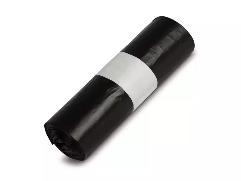 Afvalzakken zwart HDPE T25 90x125 cm