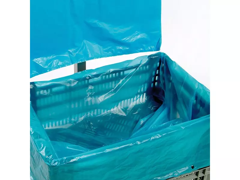 Kratzak HDPE 68/2x17x63 cm T20 geel