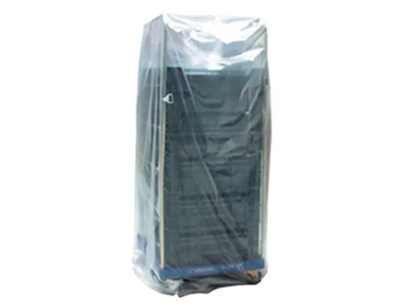 Containerhoes LDPE 1300+2x500x1900mm 30mu blauw