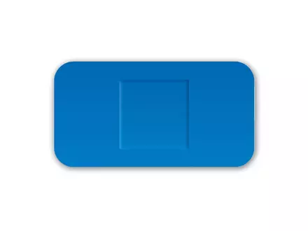 Detectaplast 8143 Universal pleister 38x72 mm detecteerbaar blauw