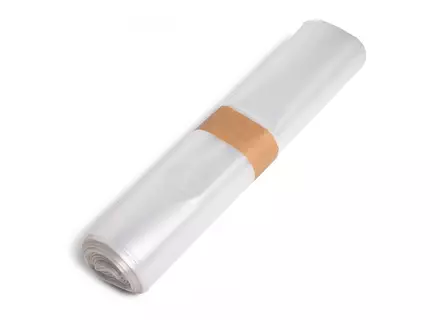 Afvalzakken transparant LDPE gerecycled T50 70x110 cm