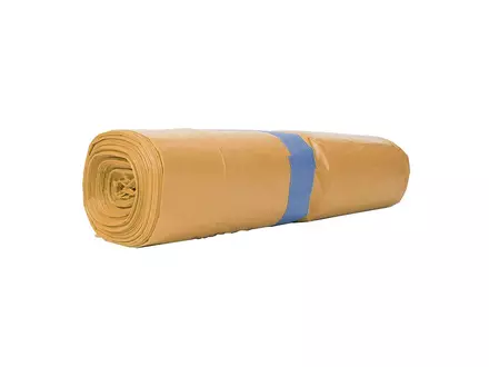Afvalzakken oranje HDPE T25 70x110 cm