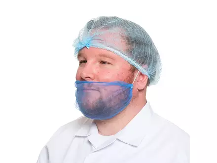 Disposable baardmasker nylon extra fijn micromaas