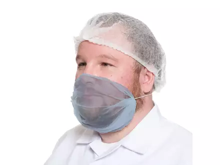 Baardmasker micromaas nylon super fijne mazen XL