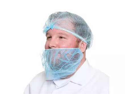 Hycare disposable baardmasker non-woven polypropyleen extra groot