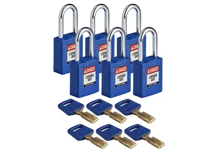 Brady SafeKey Nylon veiligheidssloten Danger Locked Out