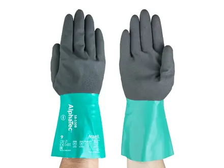 Ansell AlphaTec 58-530B handschoen nitril/acryl chemiebestendig