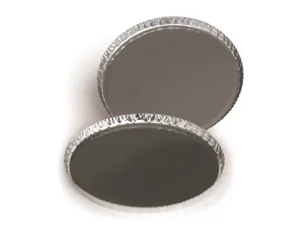 Wegwerpweegschalen aluminium Ø100 mm
