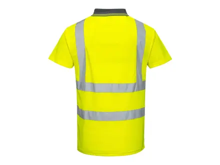 Portwest S477 poloshirt korte mouw Hi-Vis fluo rood