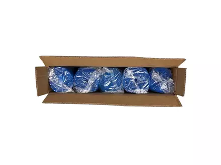 Hycare disposable schort 20 mu polyethyleen 80x125 cm op rol blauw