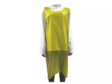 Hycare disposable schort 20 mu polyethyleen 80x125 cm op rol