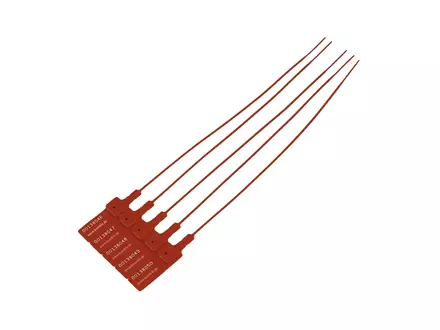 Burkle SampleSafe SP aantrekverzegeling PP 260 mm rood