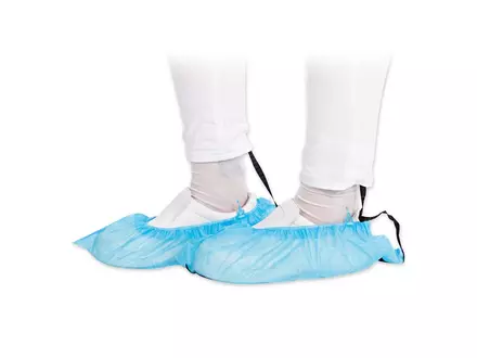Disposable overschoen PP blauw ESD
