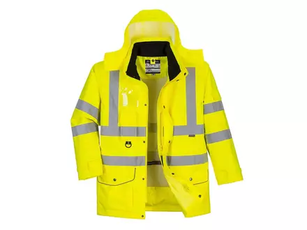 Portwest S427 parka 7-in-1 Hi-Vis fluo geel