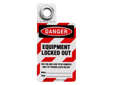 Brady 105722 waarschuwingtag EQUIPMENT LOCKED OUT