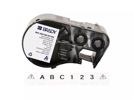 Brady BMP41 BMP51 M511 vinyl labels voor binnen- en buitengebruik