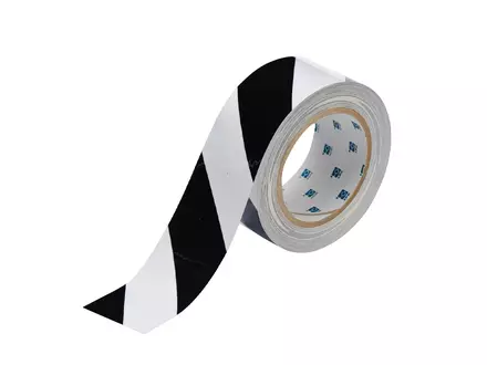 Brady ToughStripe Cold afbakeningstape PE zwart/wit