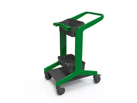 Vikan HyGo 57002 werkwagen groen