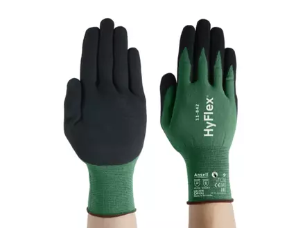 Ansell HyFlex 11-842 handschoen food grade nitril coating