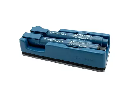 Detectamet whiteboard wisser detecteerbaar blauw