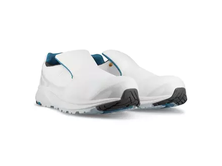 Sika 60401 Cloud Slip-on veiligheidsschoen food instapper S2 SR ESD wit