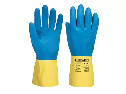 Portwest A801 handschoen latex chemiebestendig