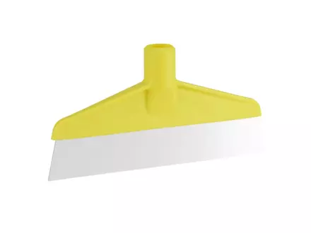 Vikan 29086 vloerschraper RVS blad 245 mm geel