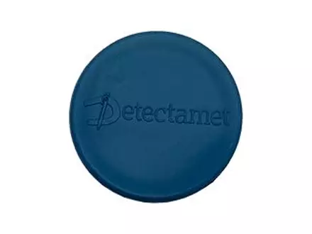 Detectamet whiteboard magneet detecteerbaar Ø34x6 mm blauw