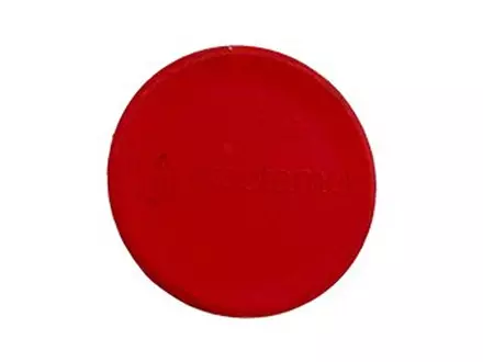 Detectamet whiteboard magneet detecteerbaar Ø34x6 mm rood