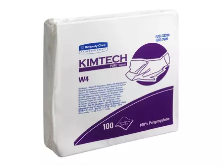 Kimberly-Clark Kimtech Pure 7605 poetsdoeken 304x304 mm wit