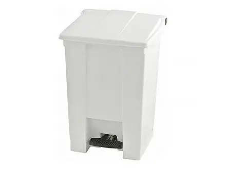 Afvalbak Step-On Classic 413x400x600 mm 45 liter wit