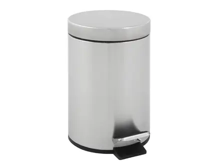 Pedaalemmer RVS Ø203x284 mm 5 liter